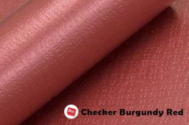 Checker Burgundy Red