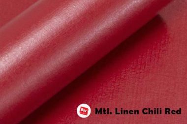 Mtl.Linen Chili Red