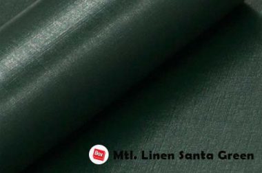 Mtl.Linen Santa Green